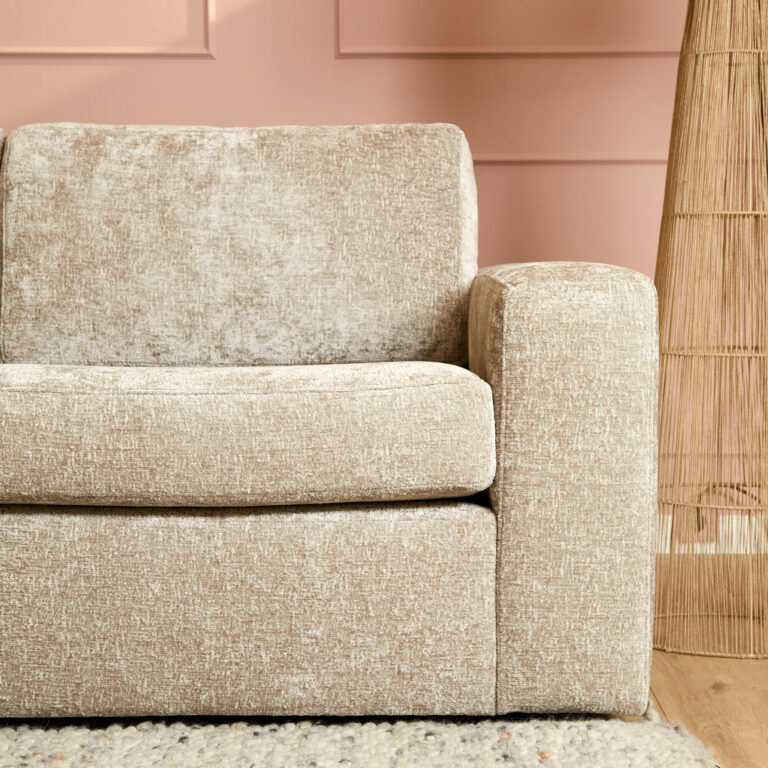 MySofa Alma Hoekbank Greige Divan Links+2,5 zits