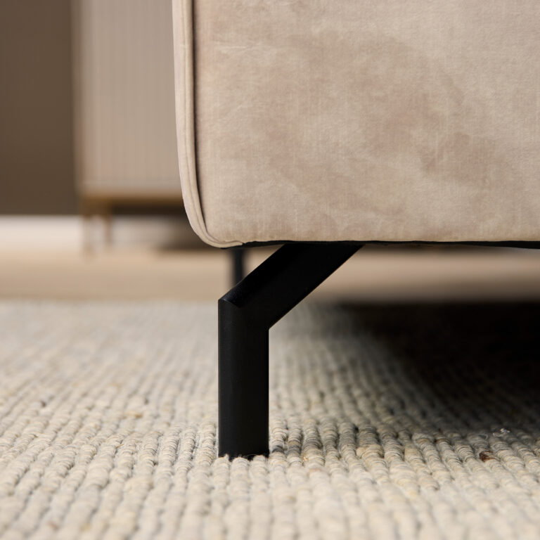 MySofa Floris U-Bank Velvet Beige