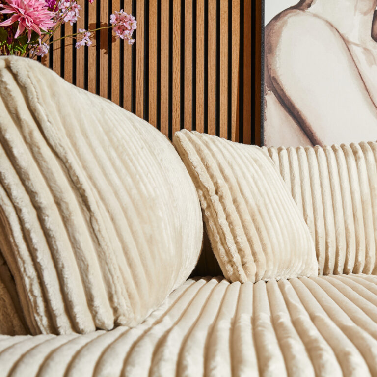 MySofa Teddy Hoekbank Beige 2,5 zits+Divan Rechts