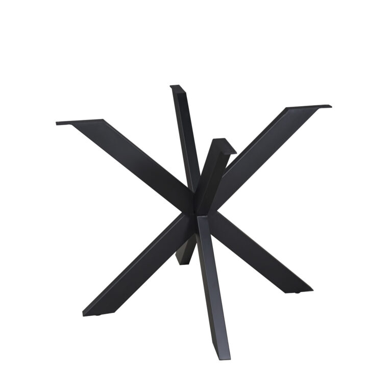 Matrixpoot Rond Zwart 140 cm Koker 4x8 cm