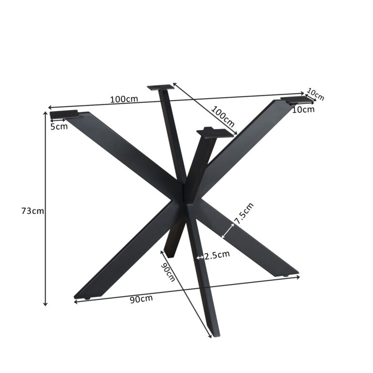 Matrixpoot Zwart Rond Koker 2,5x7,5 cm