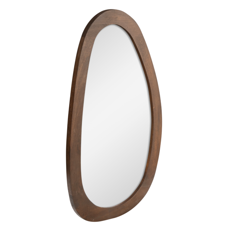 Organische spiegel Lou Bruin Mangohout 60 cm
