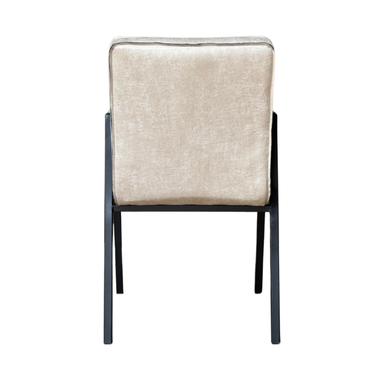 Dining chair Tivoli with armrest Beige