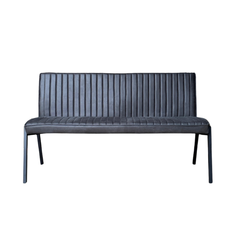 Banc de salle à manger Tivoli Anthracite 155 cm