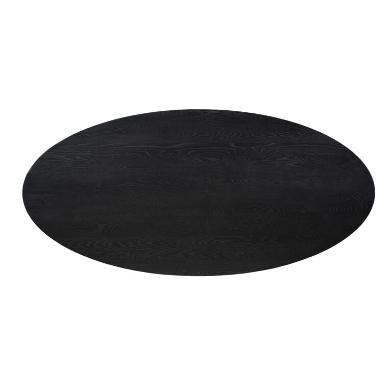 Eiken Blad Ferris Ovaal 210 cm Zwart