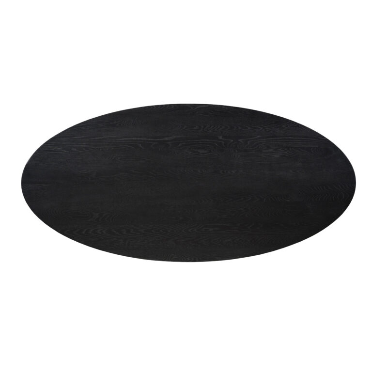 Eiken Blad Ferris Ovaal 280 cm Zwart