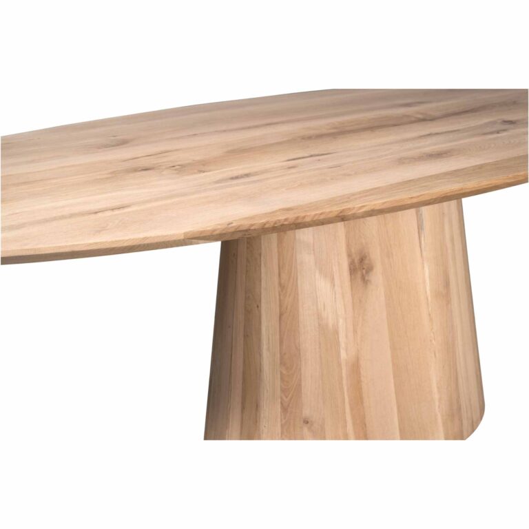 Ovale eettafel Riga Naturel Eikenhout 210 cm