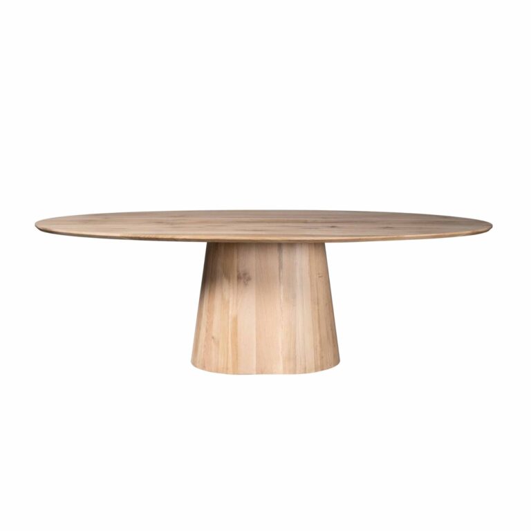 Ovale eettafel Riga Naturel Eikenhout 210 cm