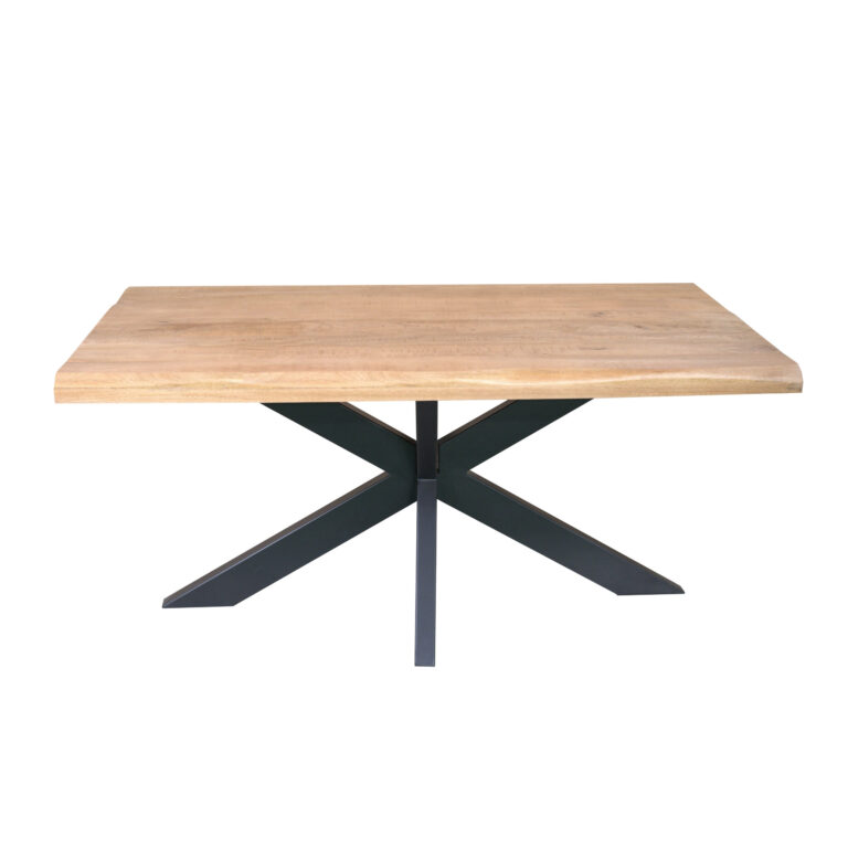 Boomstamtafel Dakota Naturel Mangohout 180 cm