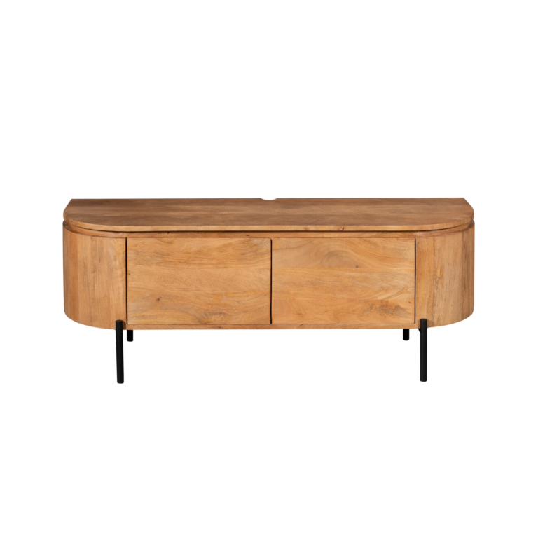 Tv meubel Excellent Naturel Mangohout 120 cm