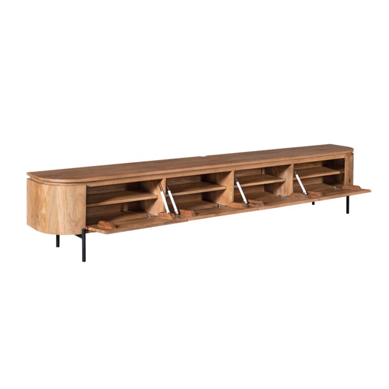 TV-Möbel Excellent Natur Mangoholz 200 cm