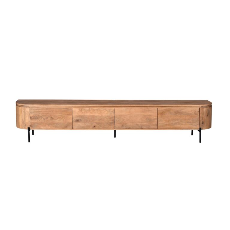Tv meubel Excellent Naturel Mangohout 240 cm