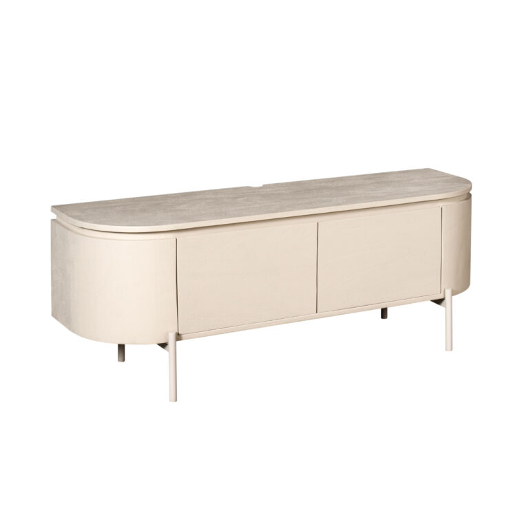 Tv meubel Excellent Zand Mangohout 120 cm