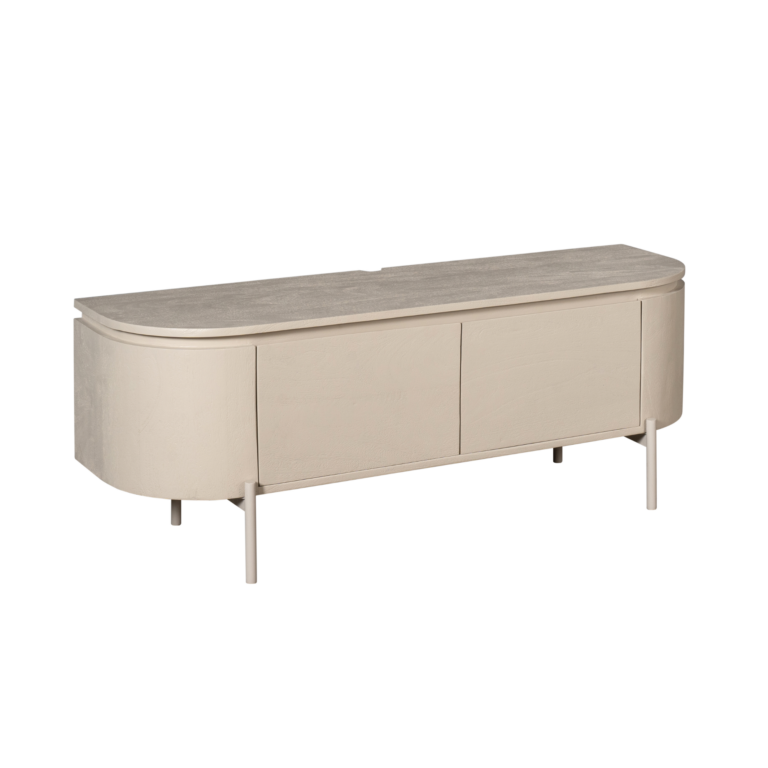 Tv meubel Excellent Zand Mangohout 120 cm