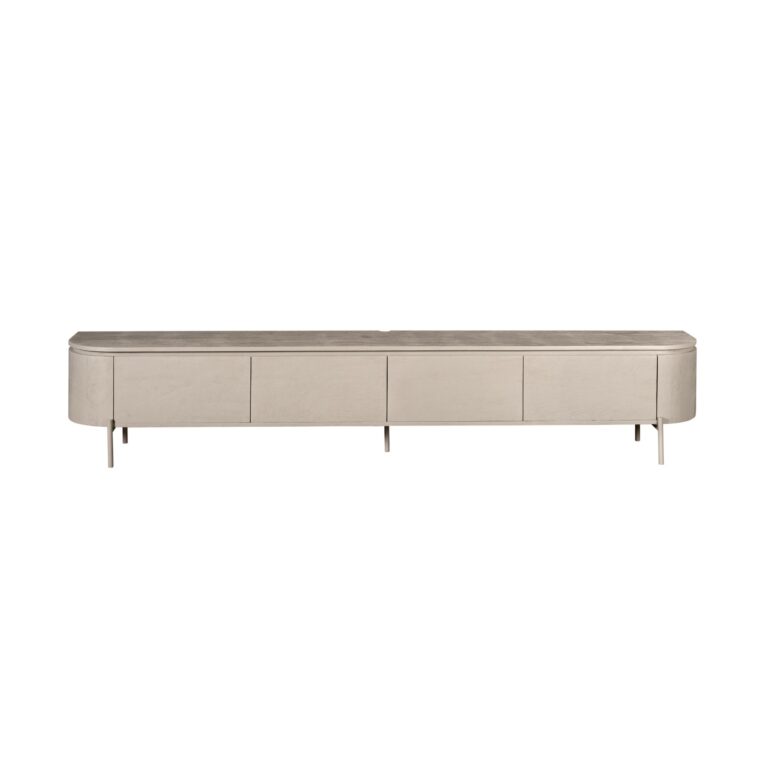 Tv meubel Excellent Taupe Mangohout 240 cm
