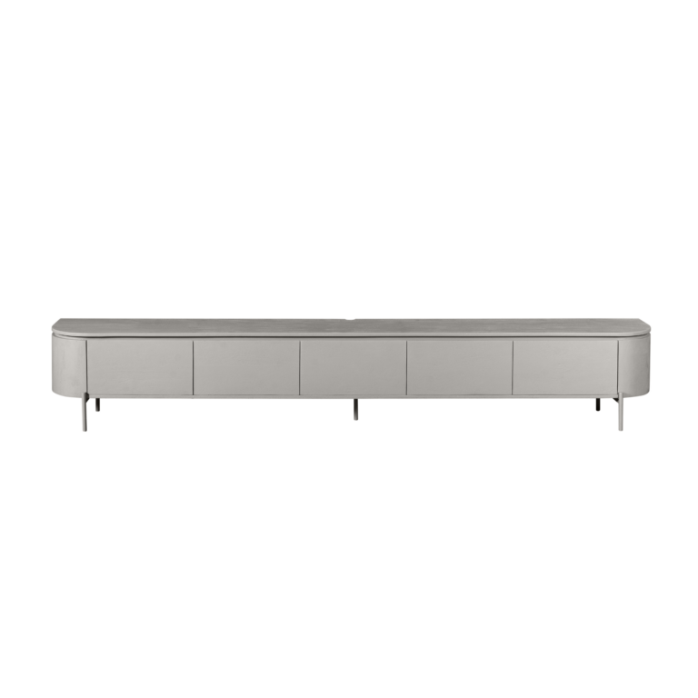 Tv meubel Excellent Taupe Mangohout 280 cm