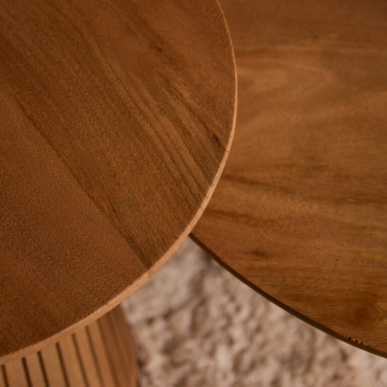 Salontafel Solana Naturel Mangohout 50 cm