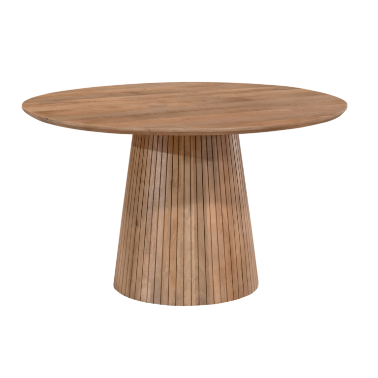 Ronde eettafel Solana Naturel Mangohout 150 cm