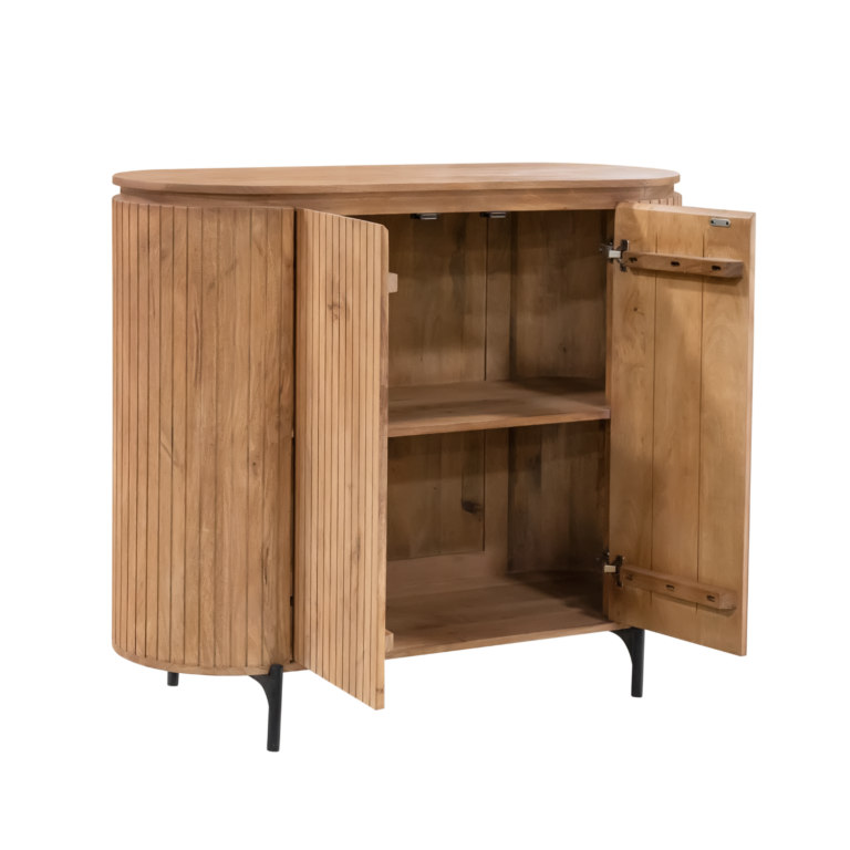 Schrank Solana Natur Mangoholz 115 cm