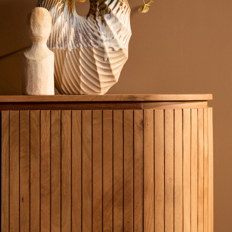Dressoir Solana Naturel Mangohout 165 cm