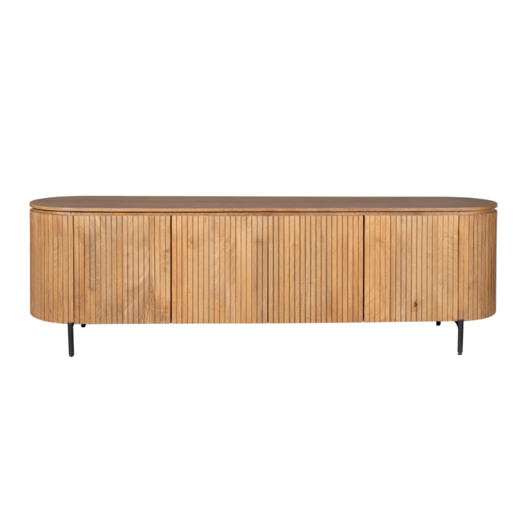 TV-Möbel Solana Natur Mangoholz 210 cm