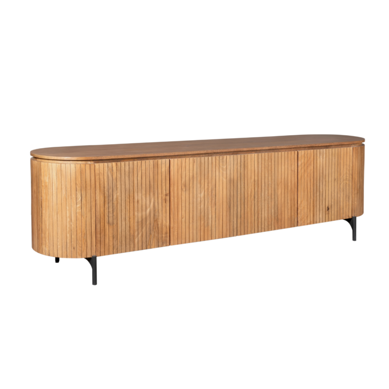 TV-Möbel Solana Natur Mangoholz 210 cm