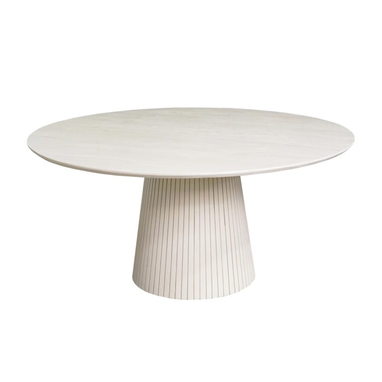 Ronde eettafel Solana Zand Mangohout 150 cm