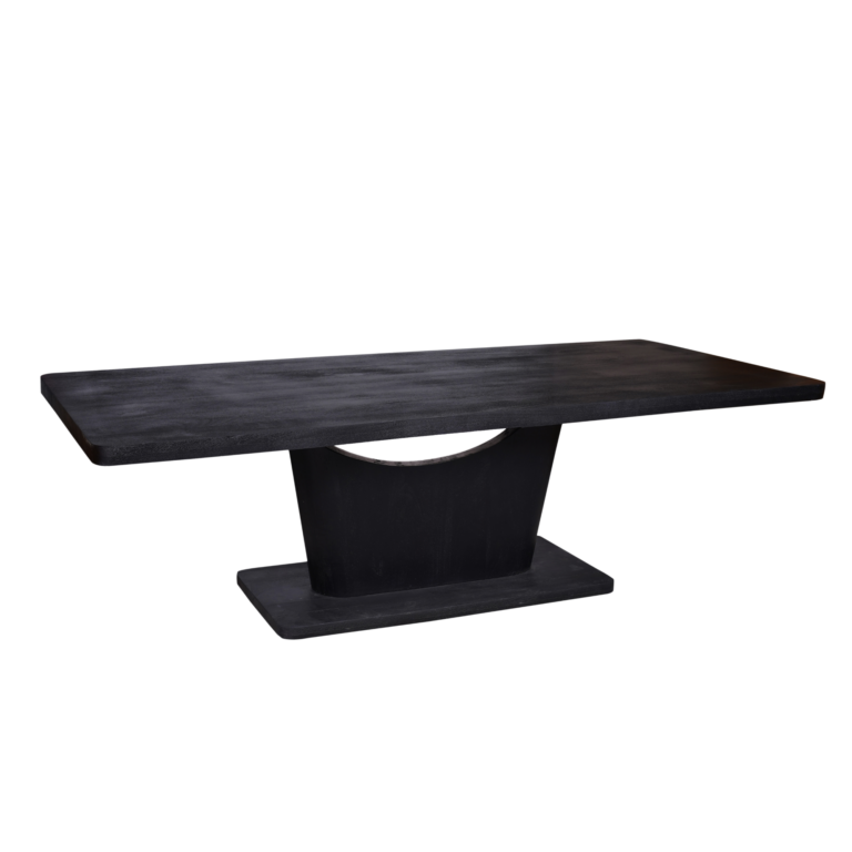 Eettafel Voco Zwart Mangohout 200 cm