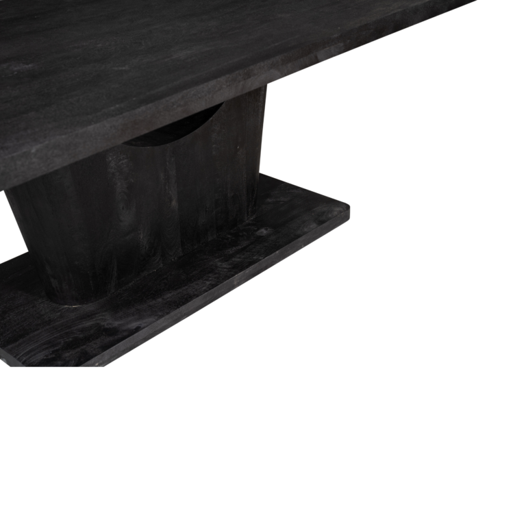 Eettafel Voco Zwart Mangohout 240 cm