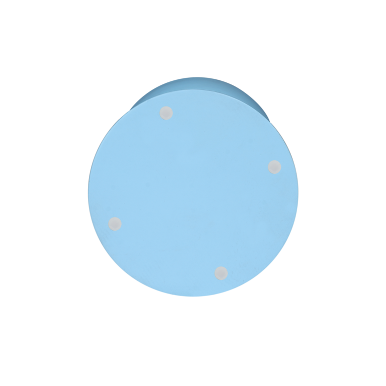 Bijzettafel Jon Blauw Mangohout 30 cm