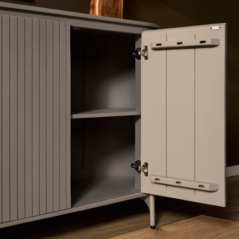 Dressoir Solana Taupe Mangohout 210 cm