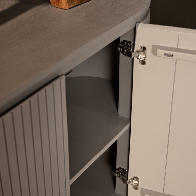 Dressoir Solana Taupe Mangohout 210 cm