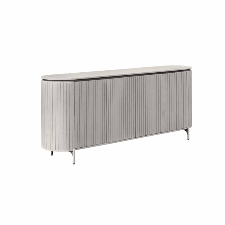 Dressoir Solana Taupe Mangohout 210 cm