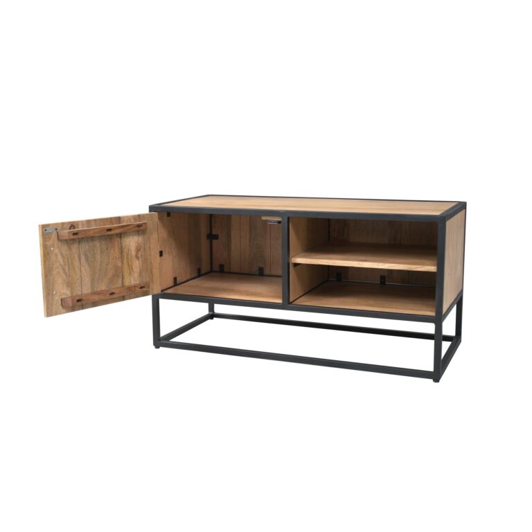 Tv meubel Dakota Naturel Mangohout 100 cm