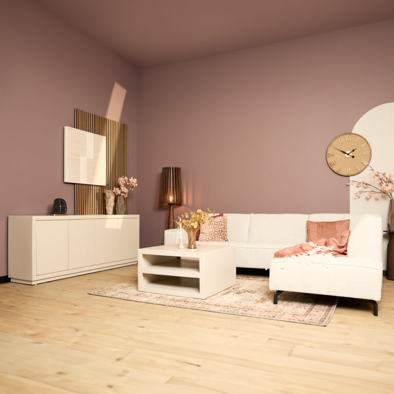 Dressoir Brussel Zand Mangohout 200 cm