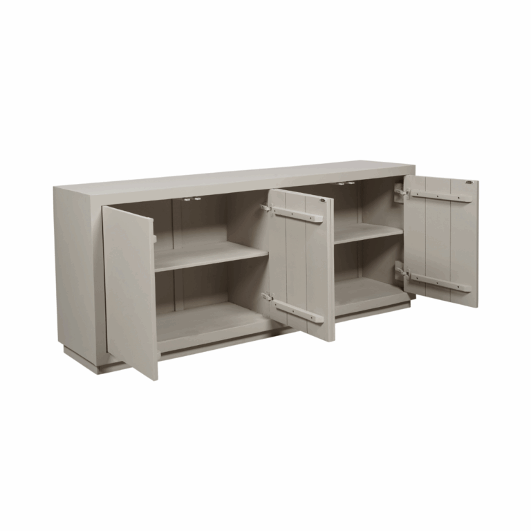 Dressoir Brussel Zand Mangohout 200 cm