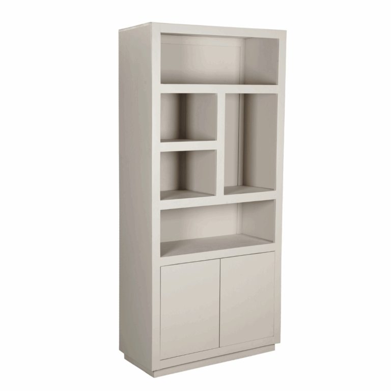 Vakkenkast Brussel Zand Mangohout 90 cm