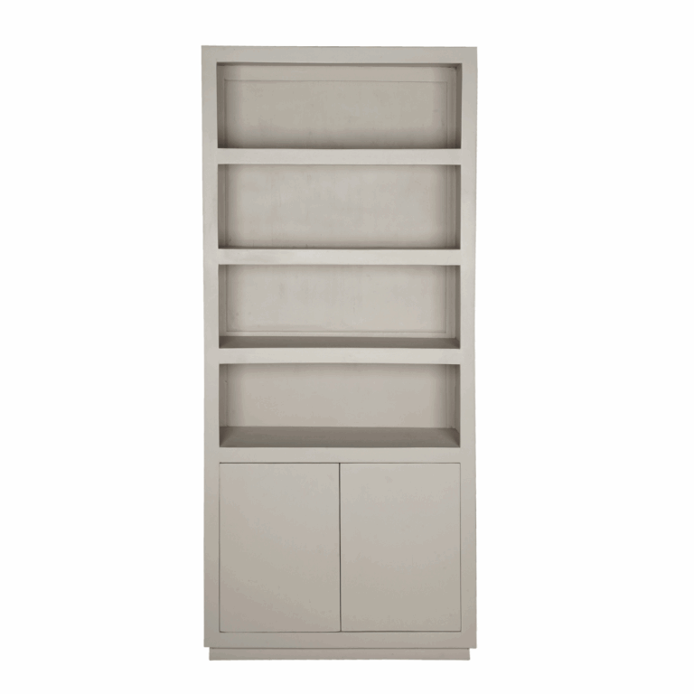 Boekenkast Brussel Zand Mangohout 90 cm