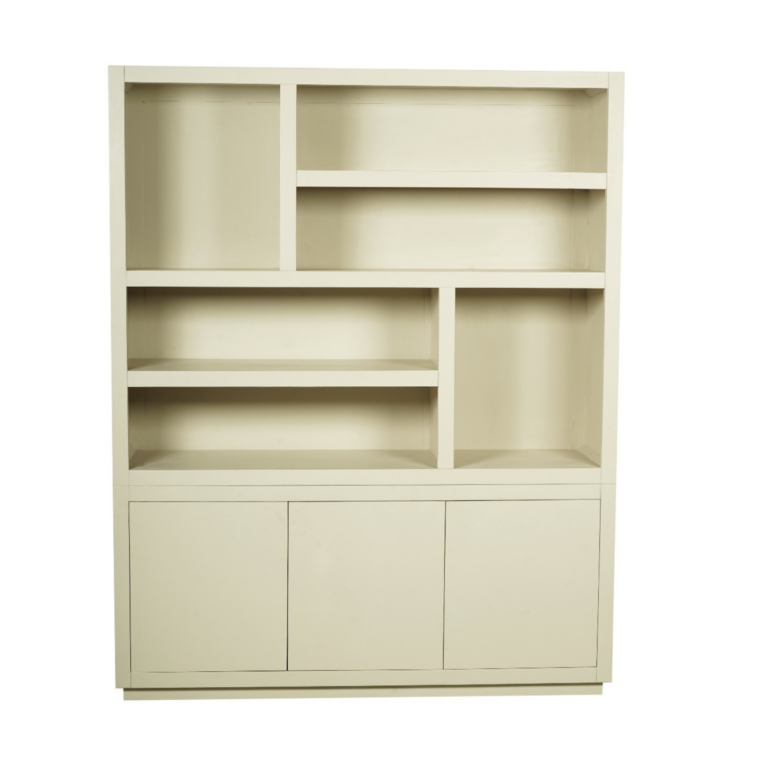 Vakkenkast Brussel XL Zand Mangohout 160 cm