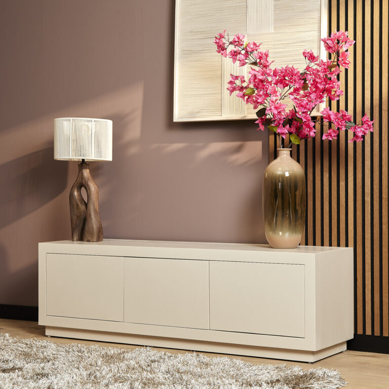 Tv meubel Brussel Zand Mangohout 150 cm