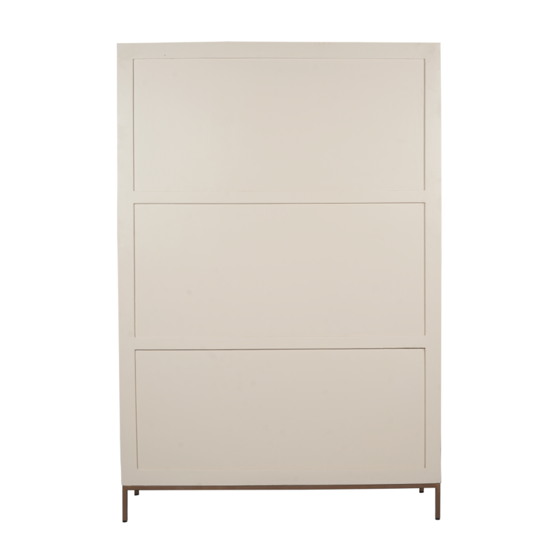 Vakkenkast Madison XL Zand Mangohout 135 cm