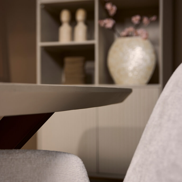 Deens ovale eettafel Madison Zand Mangohout 200 cm