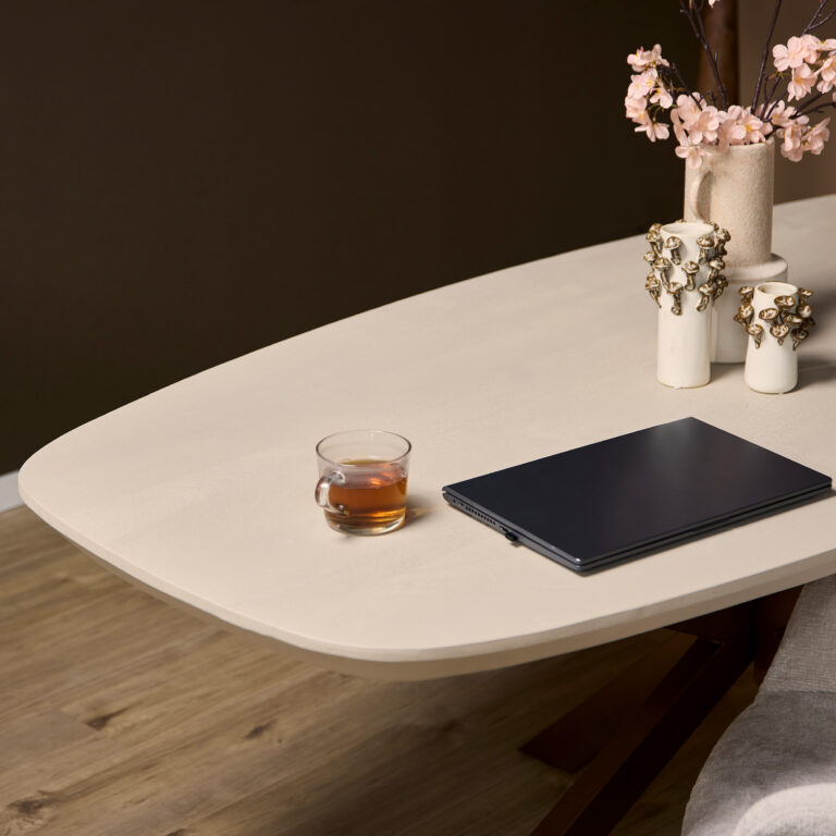 Deens ovale eettafel Madison Zand Mangohout 160 cm