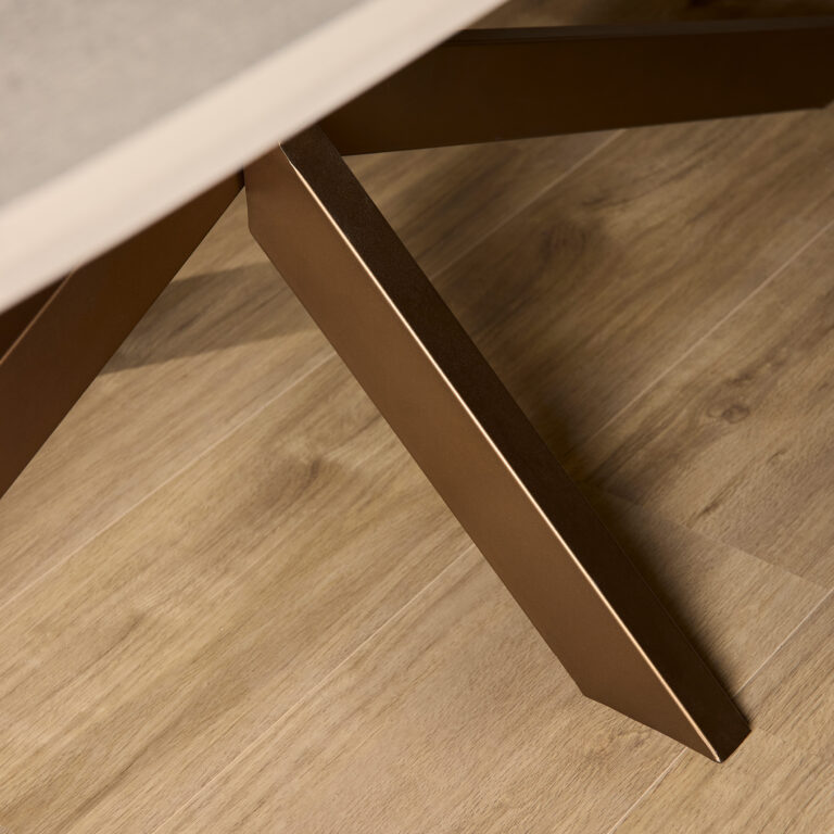 Deens ovale eettafel Madison Zand Mangohout 240 cm