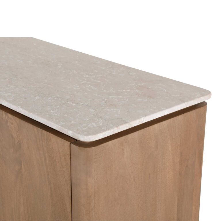 Bovenblad Tv meubel Dallas Beige Marmer 165 cm