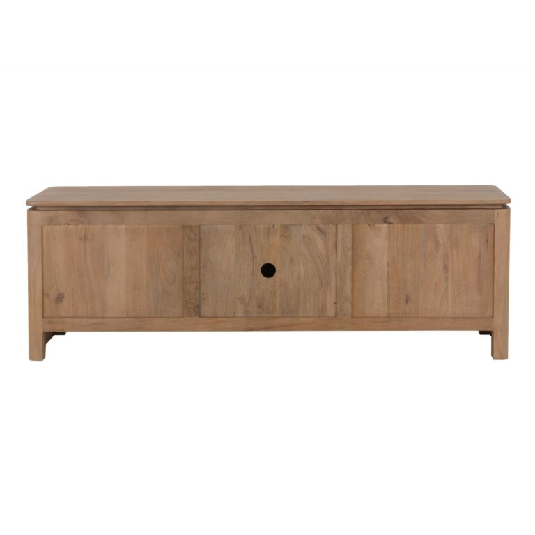 Tv meubel Dallas Naturel Mangohout 165 cm