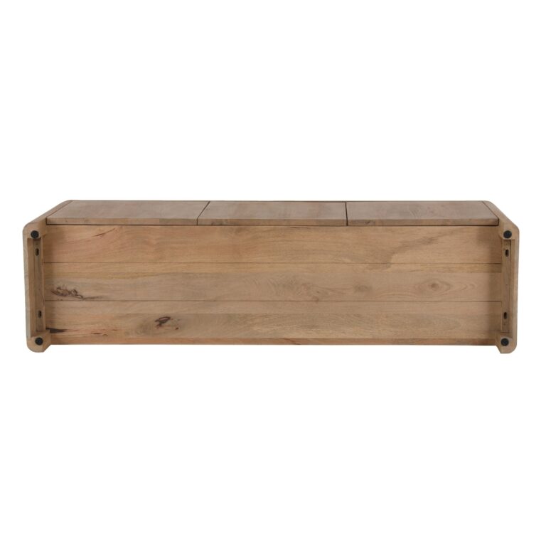 Tv meubel Dallas Naturel Mangohout 165 cm