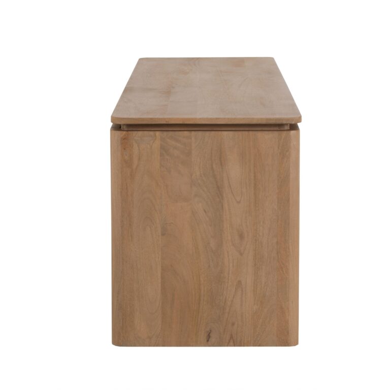 Tv meubel Dallas Naturel Mangohout 165 cm