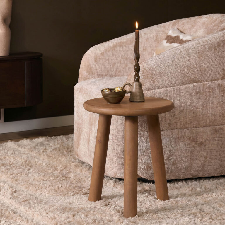 Salontafel Enzo Walnoot Mangohout 37 cm