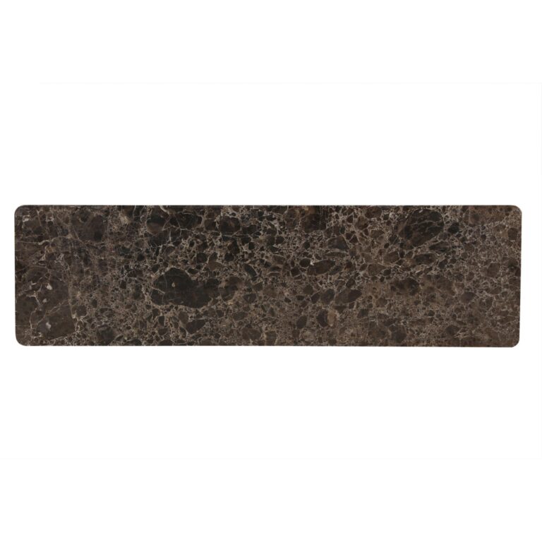 Tischplatte Regalschrank XL Dallas Brauner Marmor
